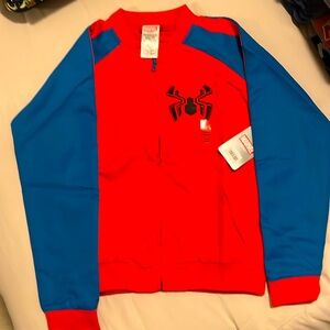 Brand new with the tags Boys 9/10 Marvel spider-Man zip up jacket